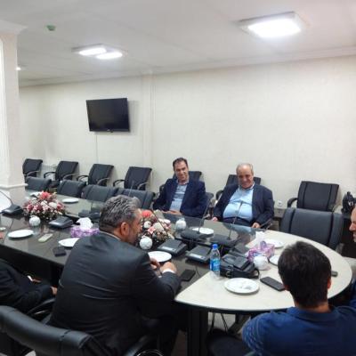 جلسه با جناب آقای دکتر منادی نماینده محترم مجلس